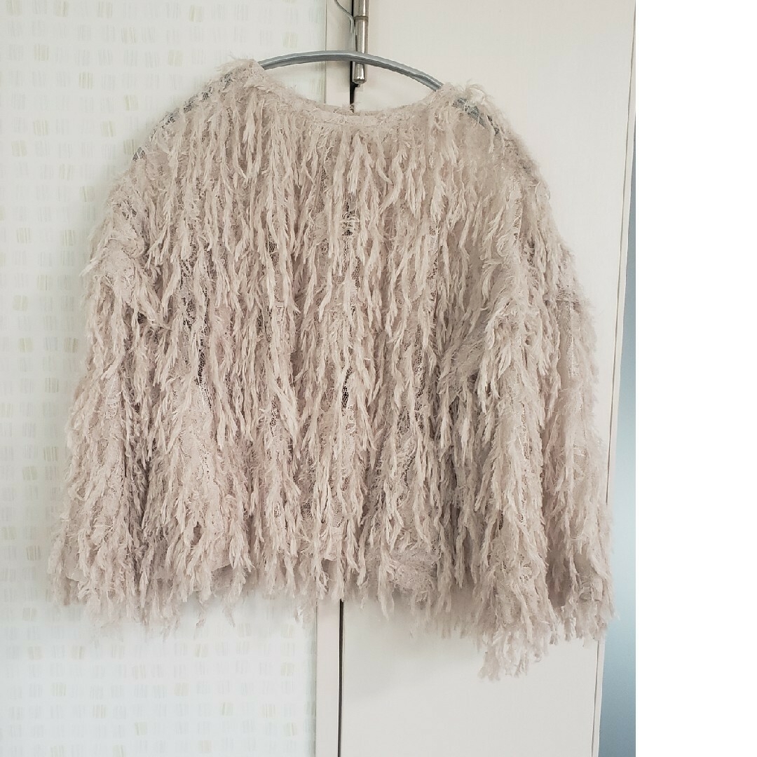 CLANE(クラネ)のCLANE FRINGE LACE TOPS サイズ1 レディースのトップス(ニット/セーター)の商品写真