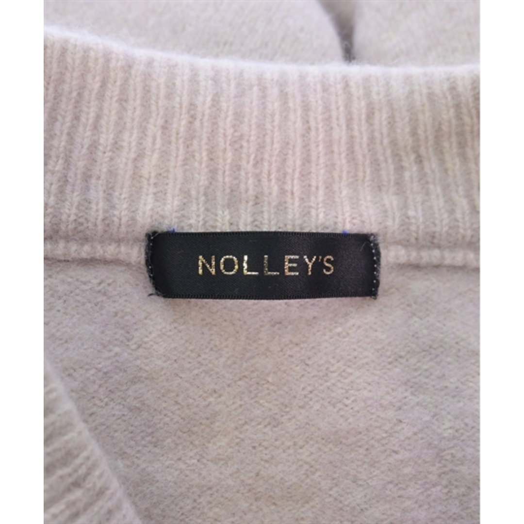 NOLLEY'S(ノーリーズ)のNolley's ノーリーズ ニット・セーター 38(M位) ピンクベージュ 【古着】【中古】 レディースのトップス(ニット/セーター)の商品写真