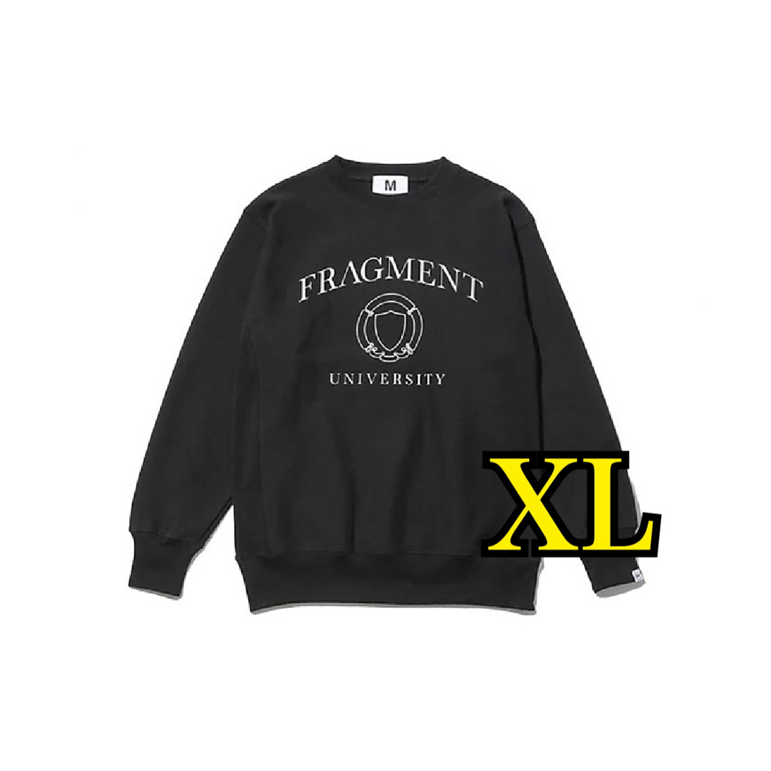 スウェット新品 XL FRAGMENT UNIVERSITY スウェットシャツ