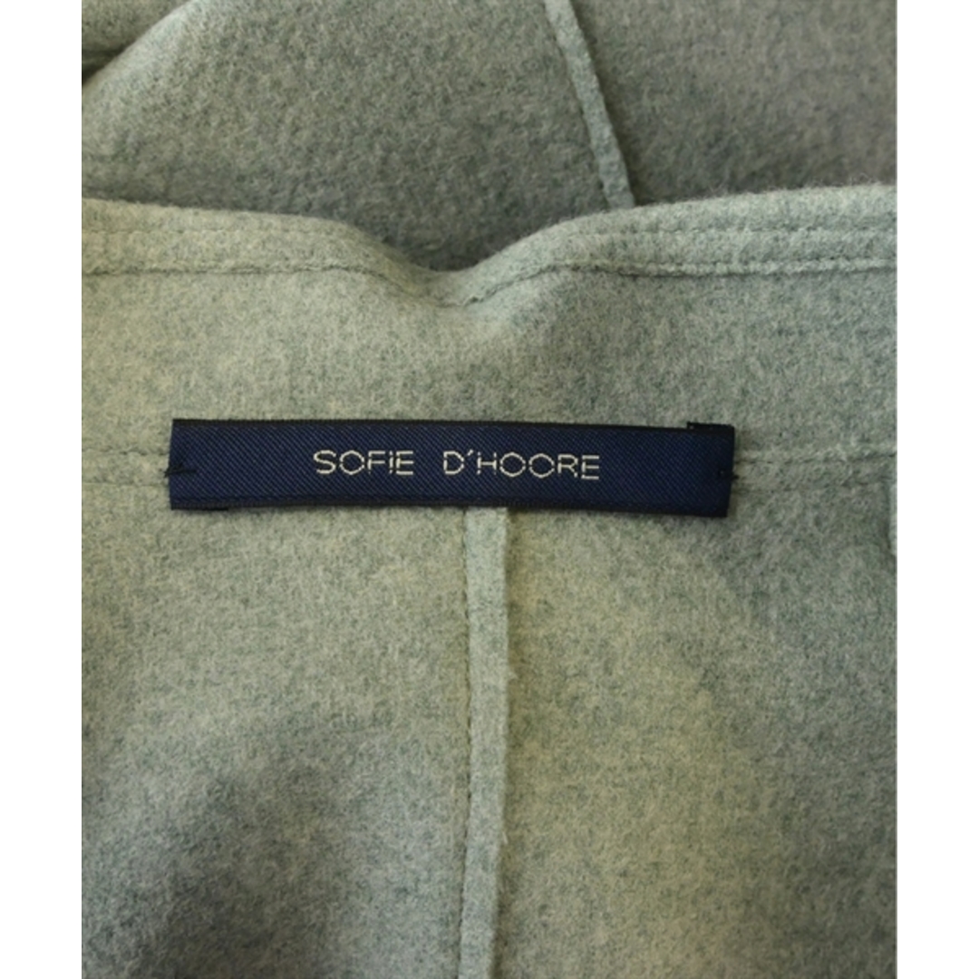 SOFIE D'HOORE(ソフィードール)のSOFIE D'HOORE カジュアルジャケット 36(S位) 緑 【古着】【中古】 レディースのジャケット/アウター(テーラードジャケット)の商品写真