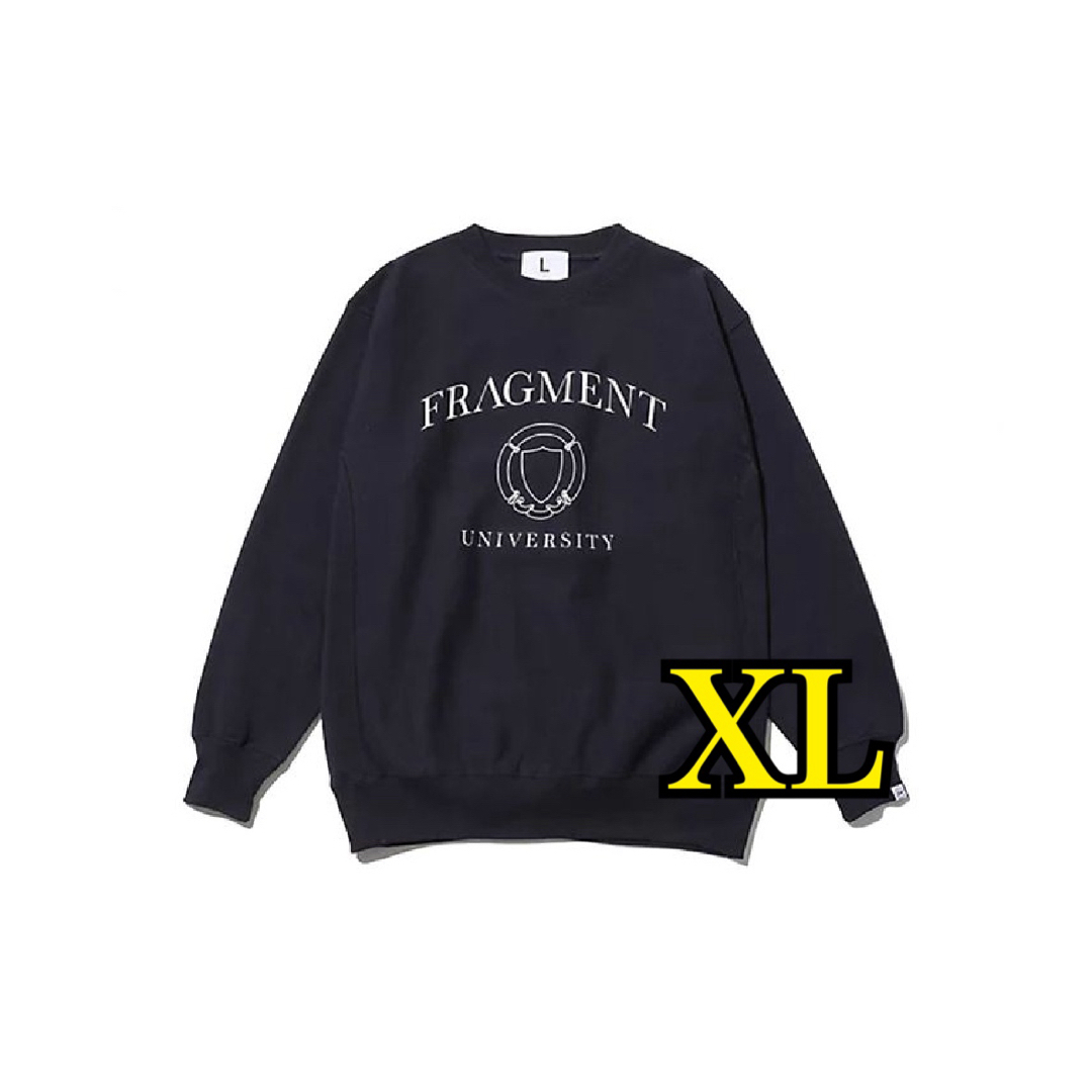 新品 XL FRAGMENT UNIVERSITY スウェットシャツトップス