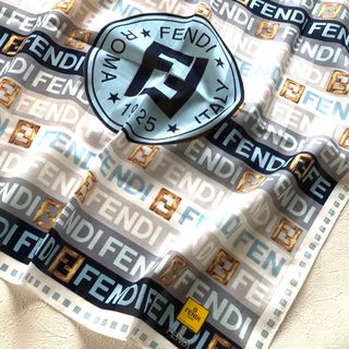 フェンディ(FENDI)のFENDI★フェンディ★大判ハンカチ N ★新品未使用(ハンカチ)