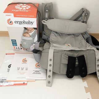 エルゴベビー(Ergobaby)の【美品】ergobaby♡グレー(抱っこひも/おんぶひも)