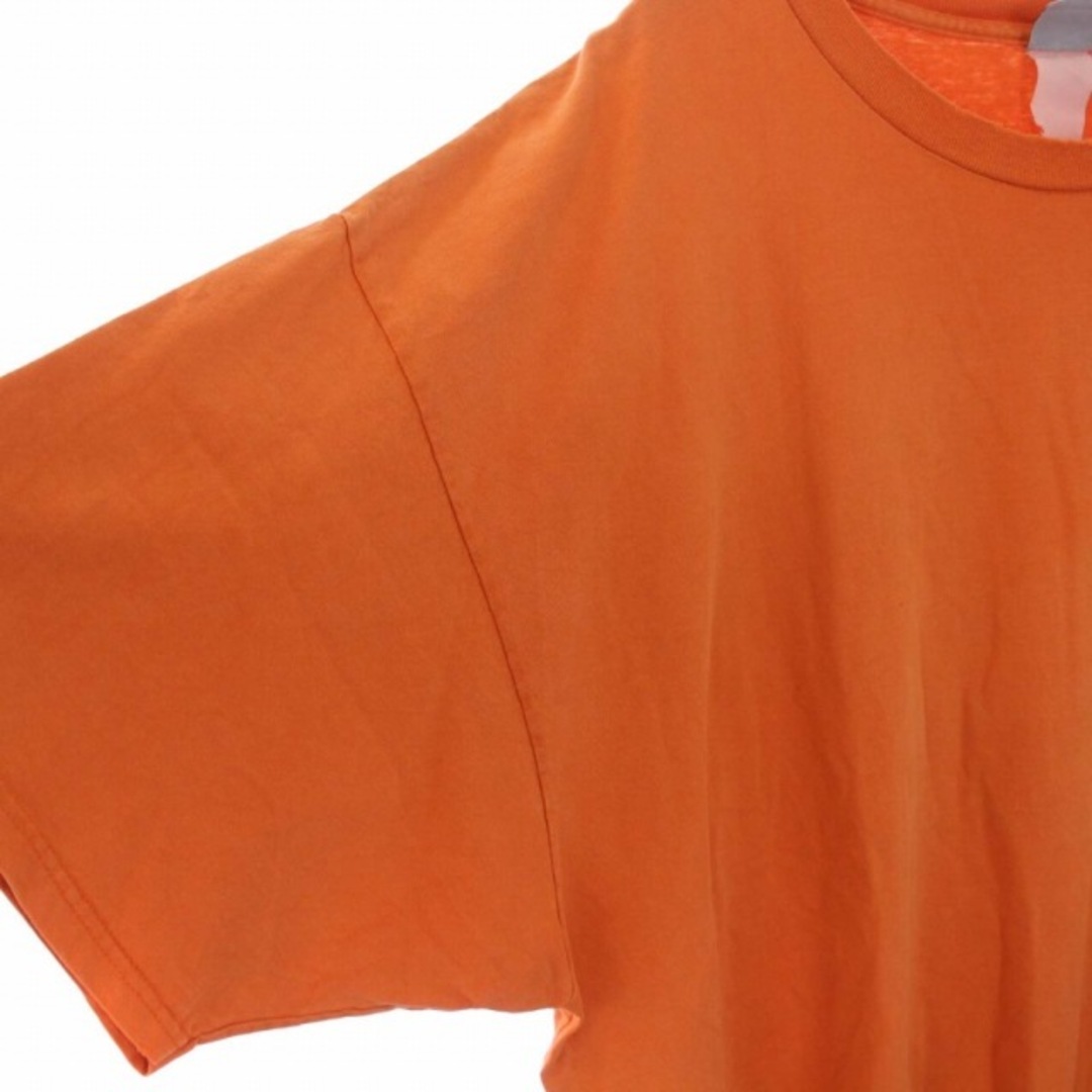 carhartt(カーハート)のcarhartt Tシャツ カットソー クルーネック 胸ポケット オレンジ メンズのトップス(Tシャツ/カットソー(半袖/袖なし))の商品写真