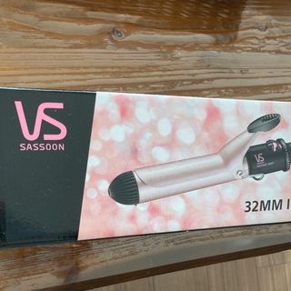 ヴィダルサスーン カールアイロン (パイプ径 32mm) ピンク VSI-321(ヘアアイロン)