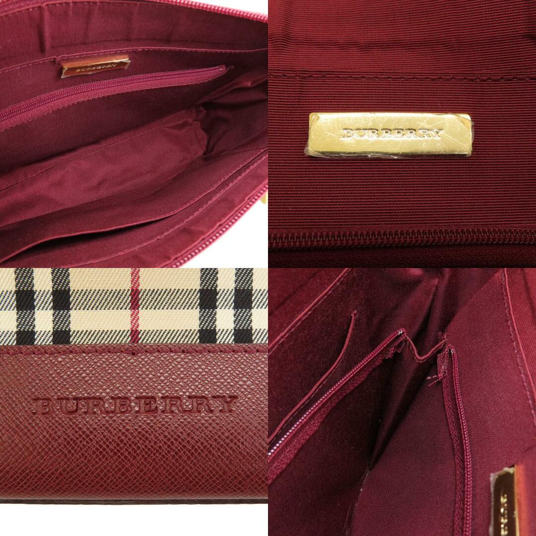 BURBERRY(バーバリー)のBURBERRY ノバチェック ハンドバッグ キャンバス レディース レディースのバッグ(ハンドバッグ)の商品写真