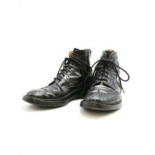 ポールスミス(Paul Smith)のTRICKER’S × Paul Smith トリッカーズ × ポールスミス メダリオン カントリーレザーブーツ ブラック 8(ブーツ)