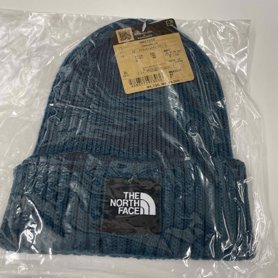 THE NORTH FACE(ザノースフェイス)のノースフェイス カプッチョリッド ユニセックス アトランティックディープグリーン メンズの帽子(ニット帽/ビーニー)の商品写真