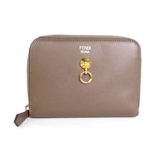 フェンディ(FENDI)のフェンディ FENDI 二つ折り財布 バイザウェイ レザー ブラウン レディース 8M0401-6GM 送料無料【中古】 55272g(財布)