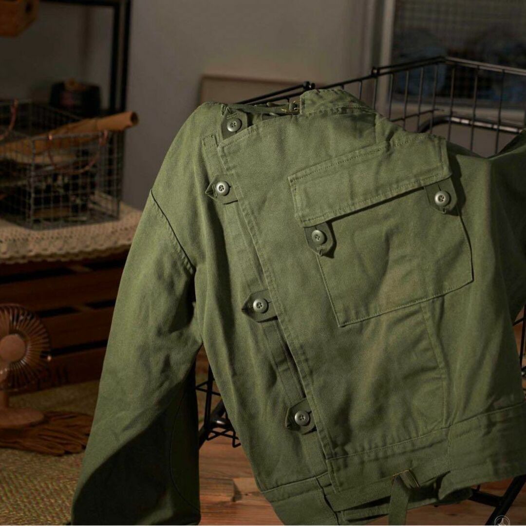 sweden miritary motor cycle jacket レプリカ メンズのジャケット/アウター(ミリタリージャケット)の商品写真