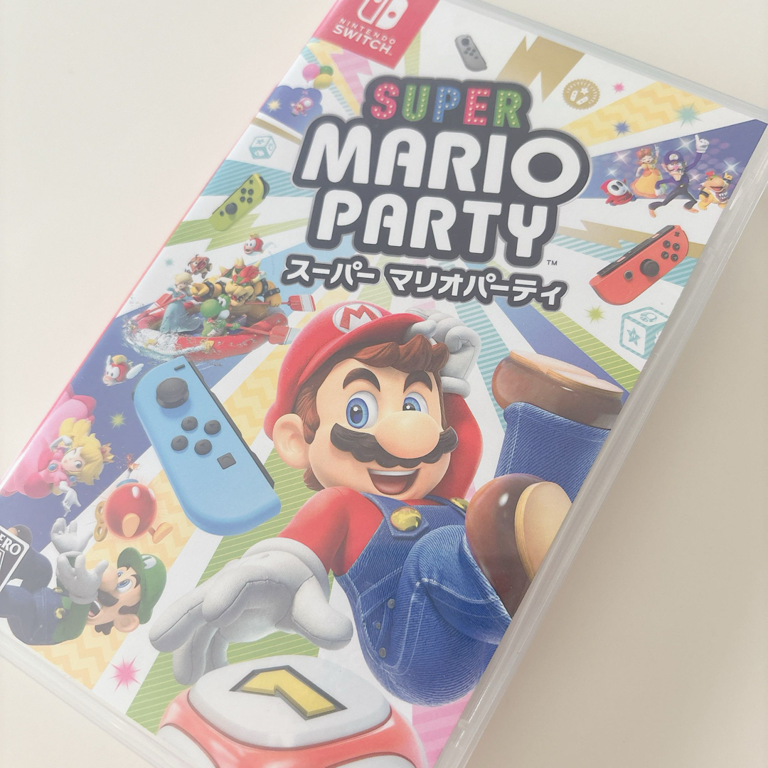 Nintendo Switch(ニンテンドースイッチ)の値下げ!スーパー マリオパーティ エンタメ/ホビーのゲームソフト/ゲーム機本体(家庭用ゲームソフト)の商品写真