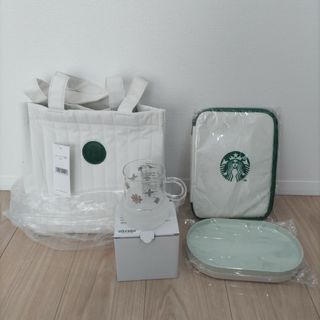 スターバックス(Starbucks)のスターバックス　福袋　2024　スタバ　4点セット　グッズのみ(グラス/カップ)