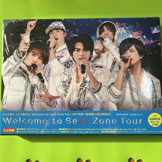 セクシー ゾーン(Sexy Zone)のWelcome　to　Sexy　Zone　Tour（初回限定盤BD） Blu-r(ミュージック)