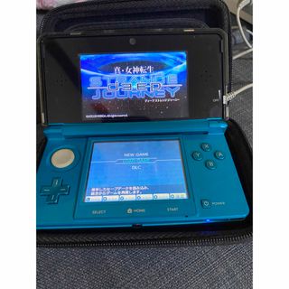 ニンテンドー3DS(ニンテンドー3DS)のニンテンドー3DS アクアブルー　本体　ソフトセット(携帯用ゲーム機本体)