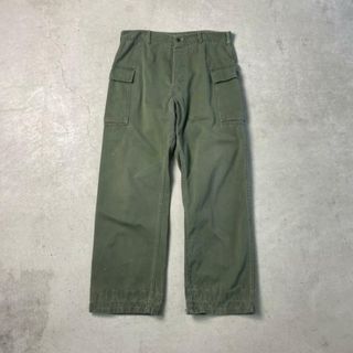 40年代 U.S.ARMY 米軍実品 M-43 HBT サイドカーゴパンツ 13STAR メンズW35相当(戦闘服)