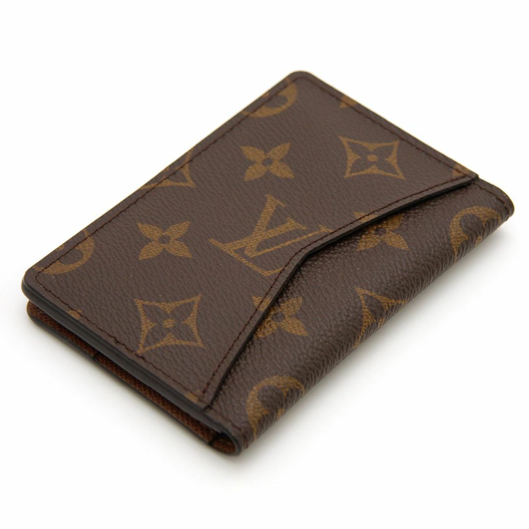 LOUIS VUITTON(ルイヴィトン)の美品 ルイヴィトン 名刺入れ モノグラム オーガナイザー・ドゥ ポッシュ M60502 ブラウン LOUIS VUITTON スペイン製 カードケース レディースのファッション小物(名刺入れ/定期入れ)の商品写真