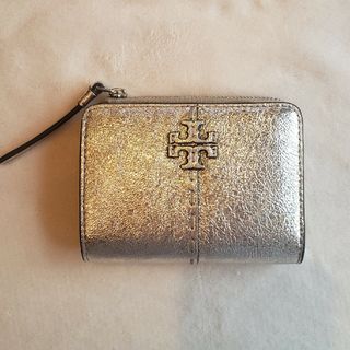 トリーバーチ(Tory Burch)のトリーバーチ財布　マックグロー メタリック バイフォールド ウォレット(財布)