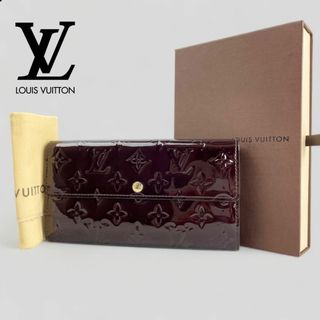 ルイヴィトン(LOUIS VUITTON)の■ルイ ヴィトン■ モノグラム・ヴェルニ ポルトフォイユ・サラ ロングウォレット(財布)