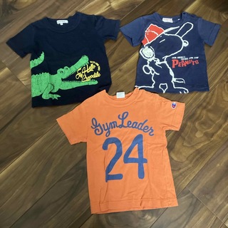 チャンピオン(Champion)の子供服　Tシャツ　3枚セット(Tシャツ/カットソー)