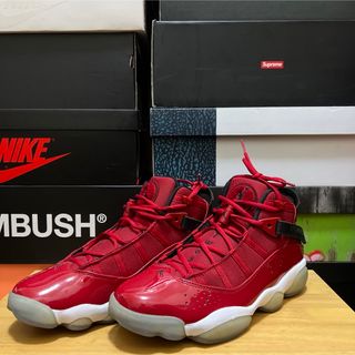 ジョーダン(Jordan Brand（NIKE）)のNIKE AIR JORDAN 6 RINGS GYM RED(スニーカー)