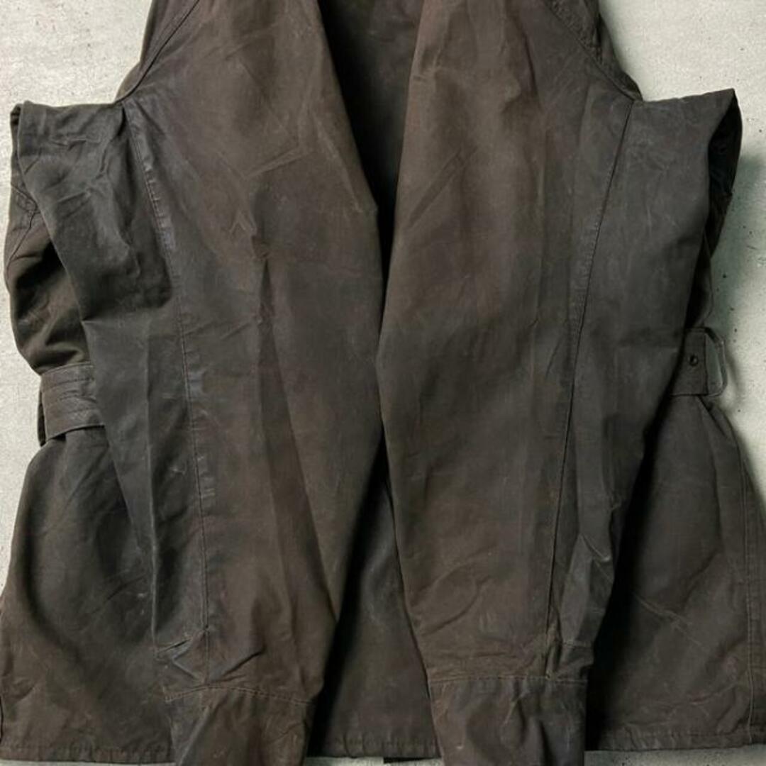 97年製 90年代 英国製 Barbour INTERNATIONAL SUIT バブアー インターナショナルスーツ オイルドジャケット C42 メンズL相当ジャケット/アウター