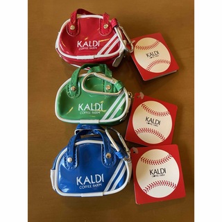 カルディ(KALDI)のカルディ　レトロスポーツバッグ3点セット(菓子/デザート)