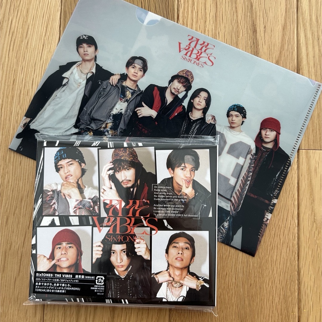 SixTONES(ストーンズ)のTHE　VIBES エンタメ/ホビーのCD(ポップス/ロック(邦楽))の商品写真