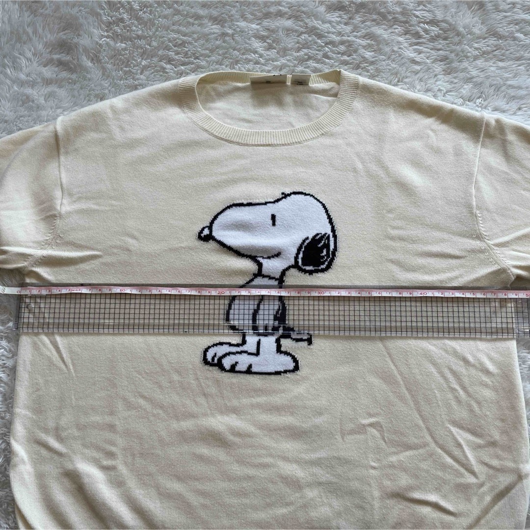 UNIQLO(ユニクロ)のスヌーピー  ニット　ユニクロ150cm PEANUTS キッズ/ベビー/マタニティのキッズ服女の子用(90cm~)(ニット)の商品写真