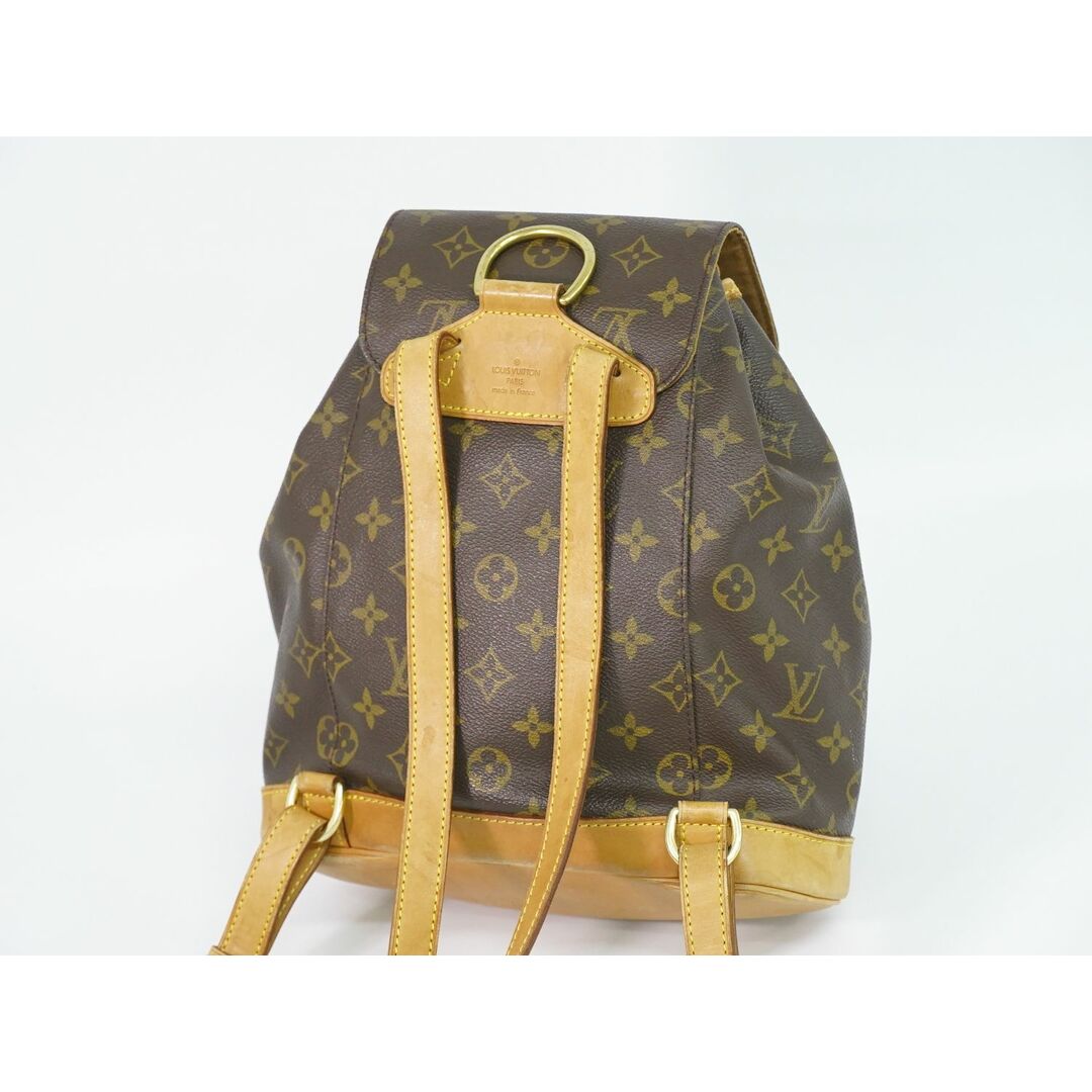 LOUIS VUITTON(ルイヴィトン)の本物 ルイヴィトン LOUIS VUITTON LV モンスリ MM リュックサック バックパック モノグラム ブラウン M51136 Montsouris ビトン バッグ 中古 レディースのバッグ(リュック/バックパック)の商品写真