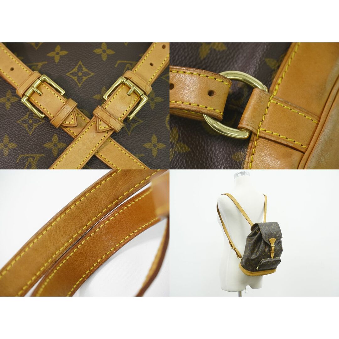 LOUIS VUITTON(ルイヴィトン)の本物 ルイヴィトン LOUIS VUITTON LV モンスリ MM リュックサック バックパック モノグラム ブラウン M51136 Montsouris ビトン バッグ 中古 レディースのバッグ(リュック/バックパック)の商品写真