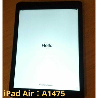 アイパッド(iPad)のiPad Air Wi-Fi + Cellular：A1475(タブレット)