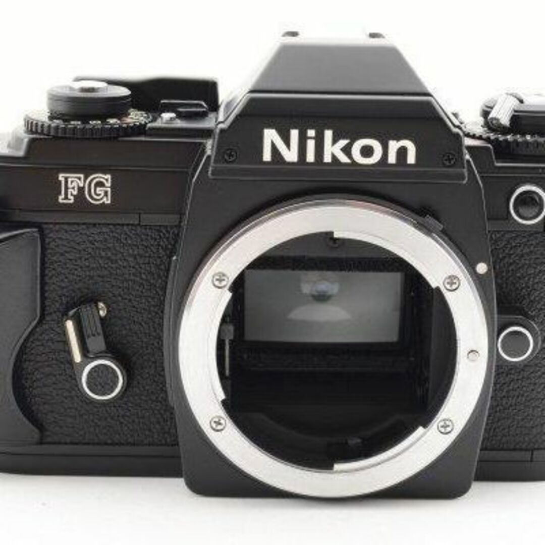 美品 NIKON FG ブラック フィルムカメラ　モルト新品交換済 Y899