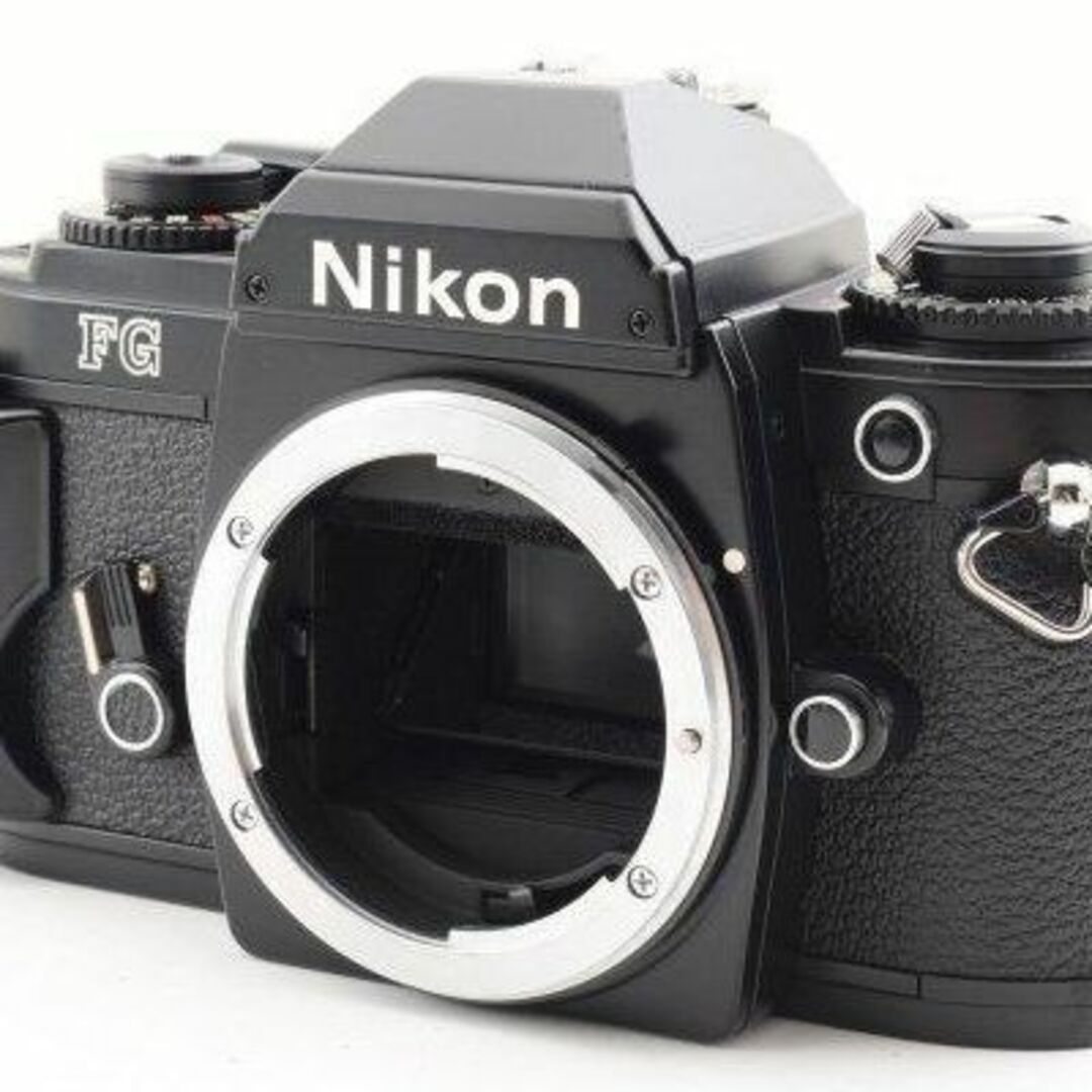 美品 NIKON FG ブラック フィルムカメラ　モルト新品交換済 Y899