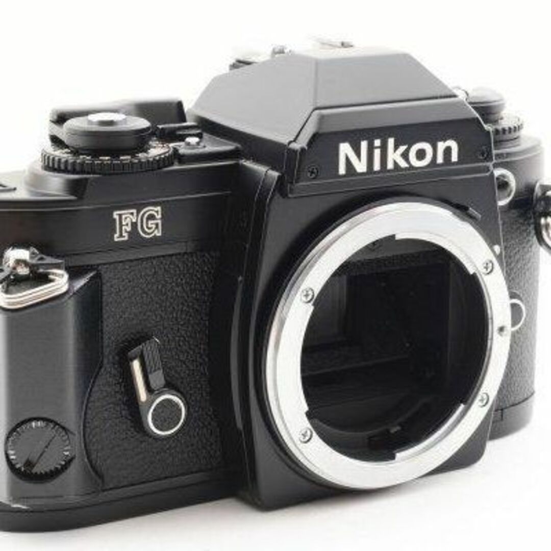 美品 NIKON FG ブラック フィルムカメラ　モルト新品交換済 Y899