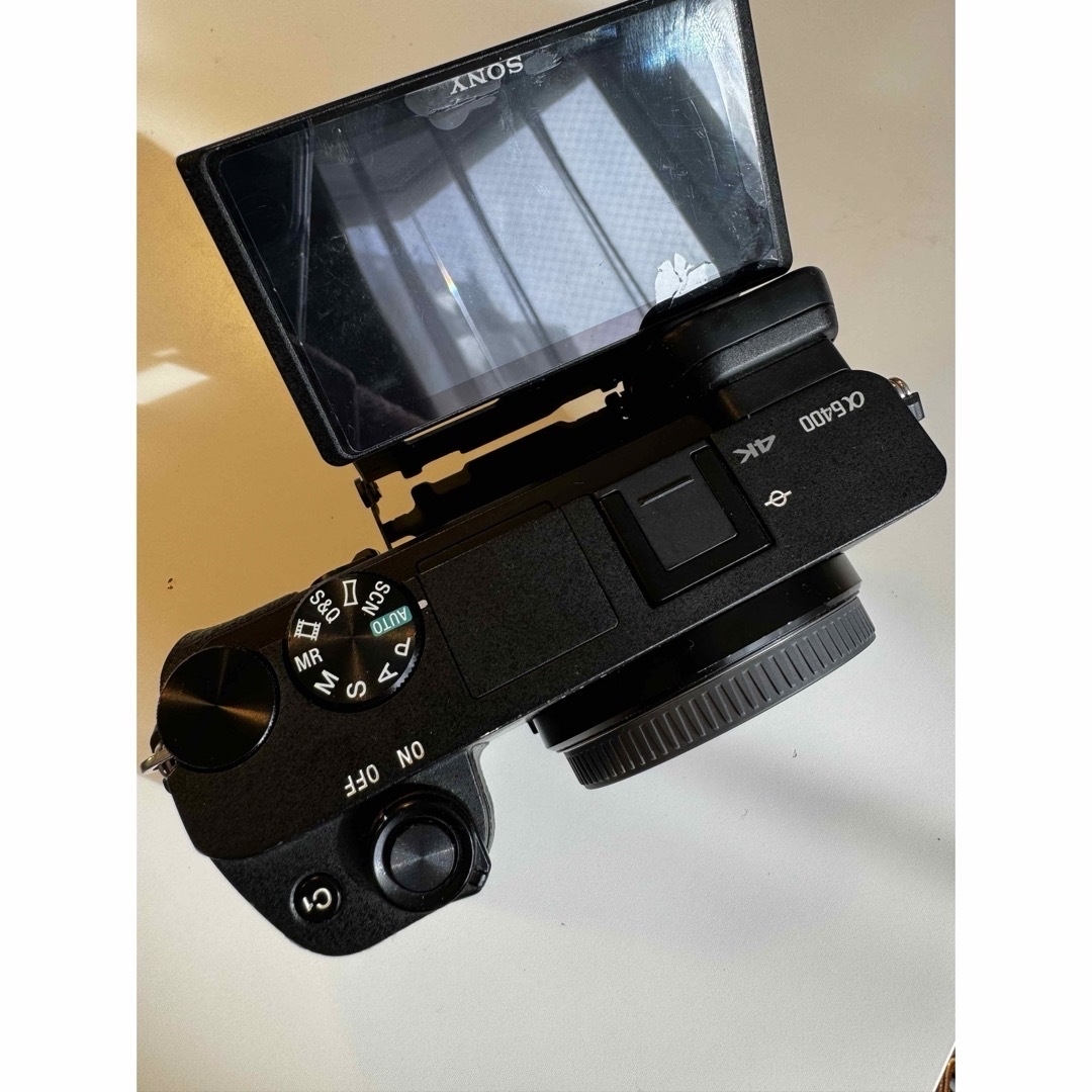 SONY(ソニー)のバーバリー様専用SONY a6400 ILCE-6400Lブラック　本体のみ スマホ/家電/カメラのカメラ(ミラーレス一眼)の商品写真