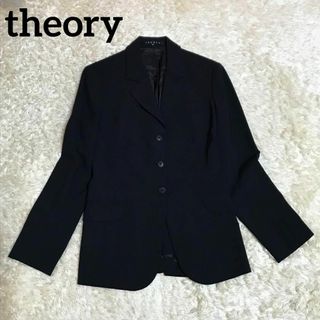 セオリー(theory)のtheory セオリー　ジャケット　テーラードジャケット　ブラック(テーラードジャケット)