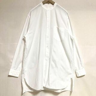 コモリ(COMOLI)のサイズ3！comoli バンドカラーシャツ(シャツ)