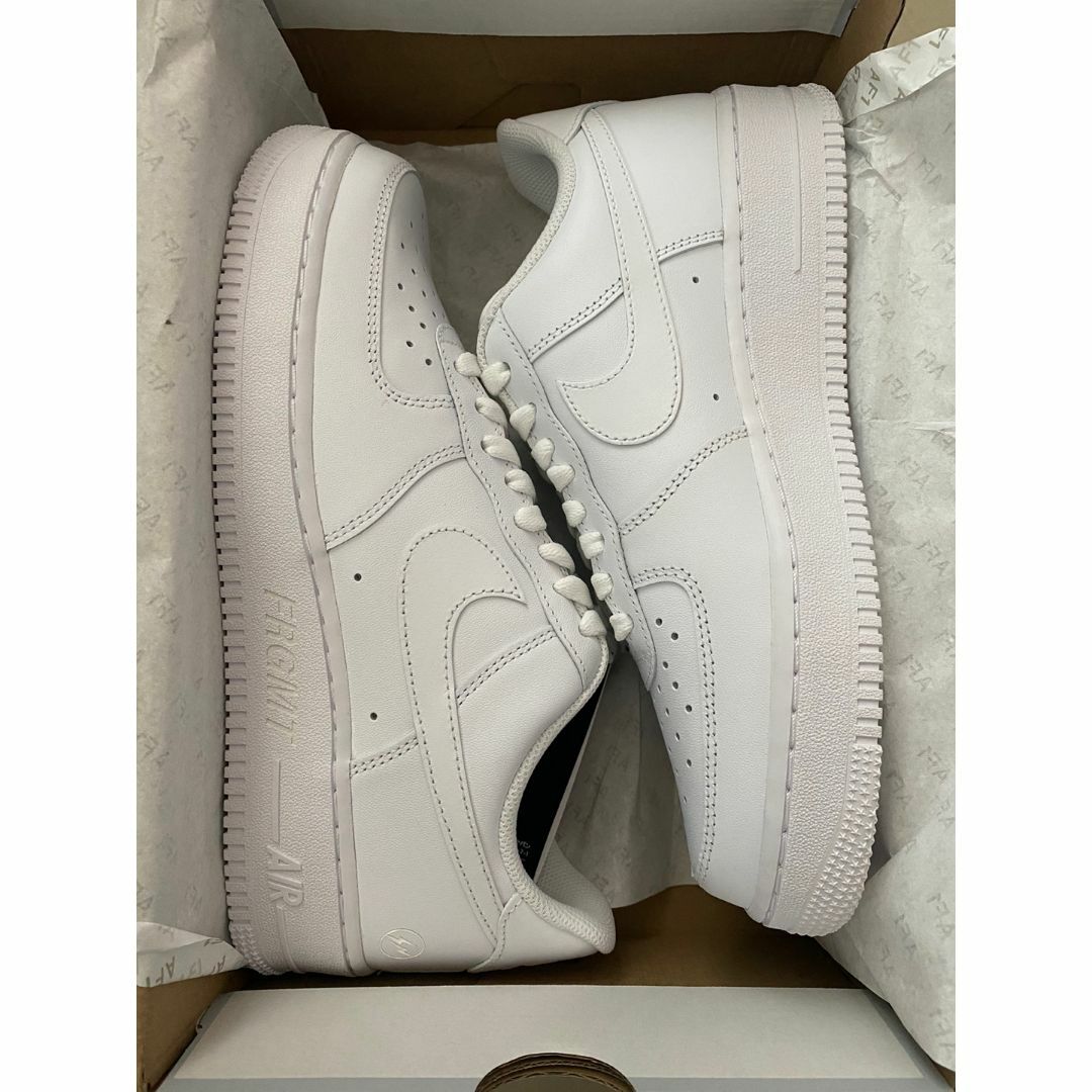 スニーカーNIKE AIR FORCE 1 FRAGMENT 27㎝ 白 white