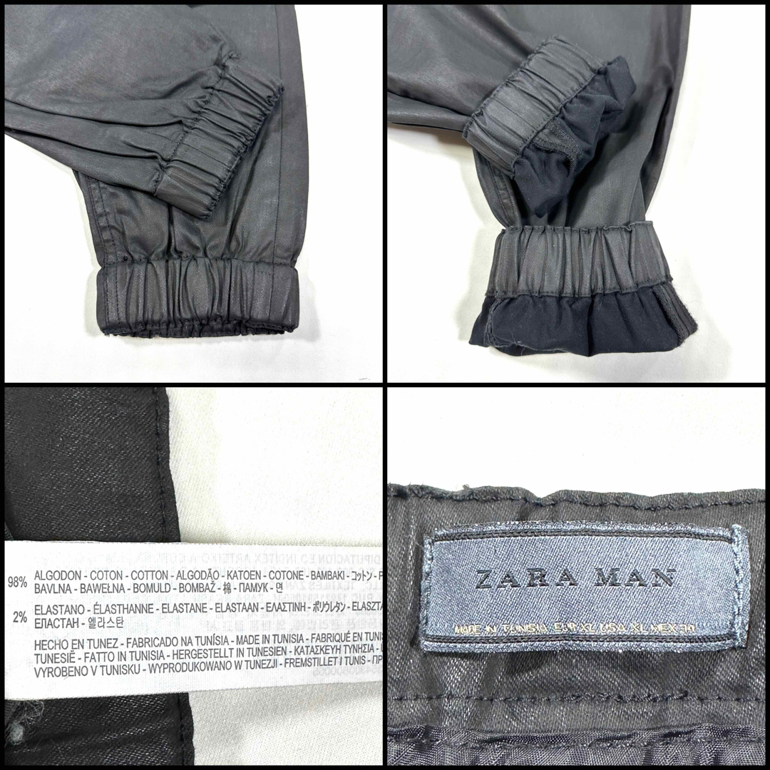 ZARA(ザラ)のZARA MAN ザラ メン ジョガーパンツ 強ストレッチ USA XLサイズ メンズのパンツ(その他)の商品写真