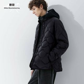 ユニクロ(UNIQLO)のユニクロ　ホワイトマウンテニアリング　リサイクルハイブリッドダウンジャケット　Ｓ(ダウンジャケット)