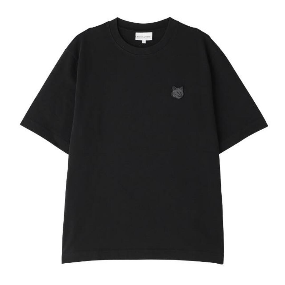 MAISON KITSUNE'(メゾンキツネ)の新品 メゾン キツネ MAISON KITSUNE Tシャツ オーバーサイズ Tシャツ  ブラック BLACK M メンズのトップス(Tシャツ/カットソー(半袖/袖なし))の商品写真