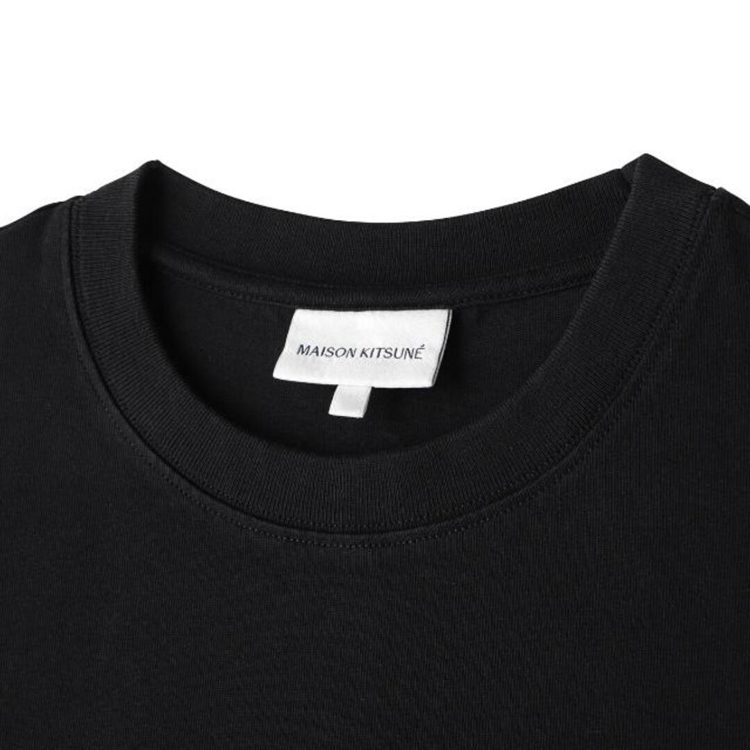 MAISON KITSUNE'(メゾンキツネ)の新品 メゾン キツネ MAISON KITSUNE Tシャツ オーバーサイズ Tシャツ  ブラック BLACK XL メンズのトップス(Tシャツ/カットソー(半袖/袖なし))の商品写真