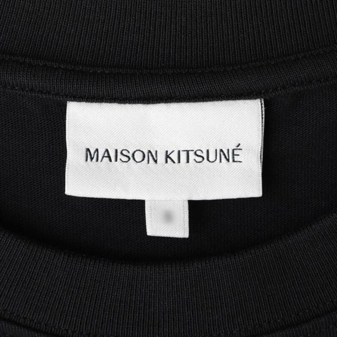 MAISON KITSUNE'(メゾンキツネ)の新品 メゾン キツネ MAISON KITSUNE Tシャツ オーバーサイズ Tシャツ  ブラック BLACK XL メンズのトップス(Tシャツ/カットソー(半袖/袖なし))の商品写真