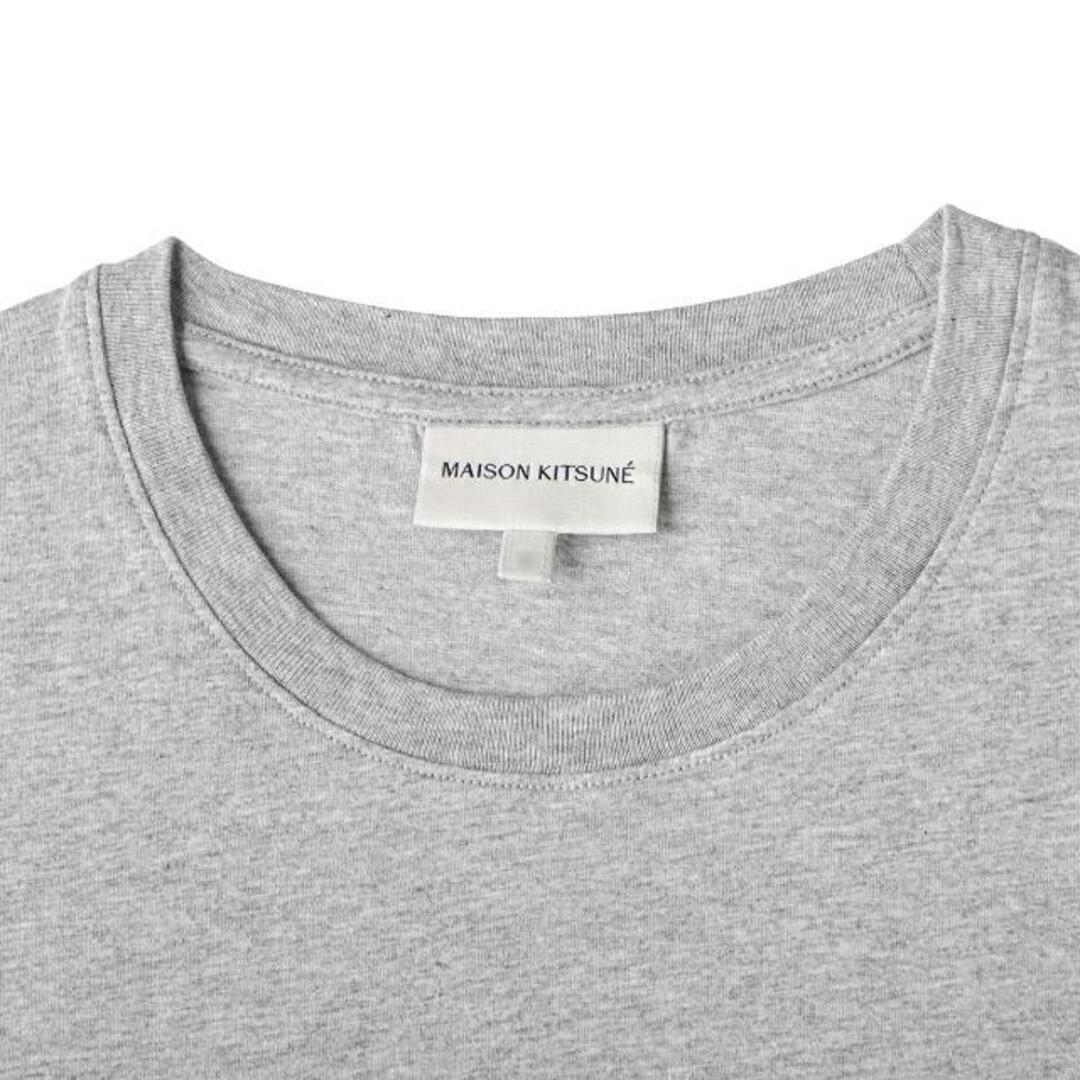 MAISON KITSUNE'(メゾンキツネ)の新品 メゾン キツネ MAISON KITSUNE Tシャツ レギュラー Tシャツ グレー メランジ GREY MELANGE メンズのトップス(Tシャツ/カットソー(半袖/袖なし))の商品写真