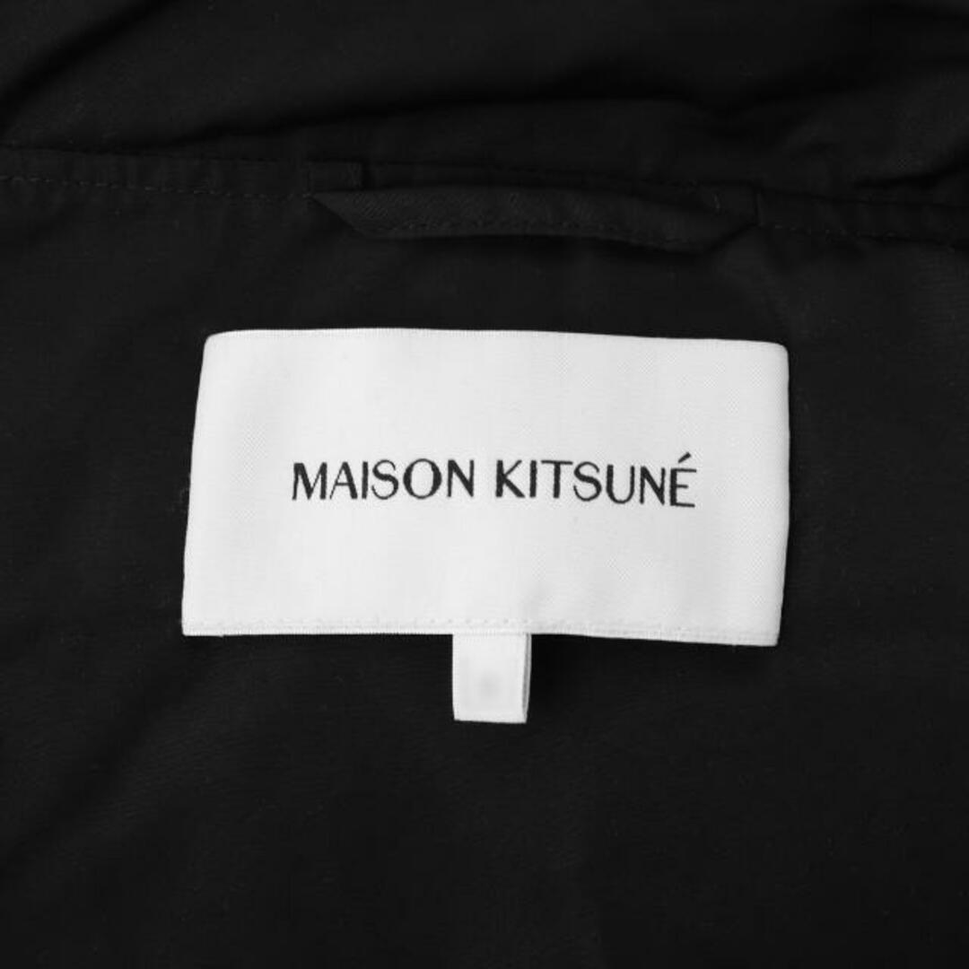 MAISON KITSUNE'(メゾンキツネ)の新品 メゾン キツネ MAISON KITSUNE ダウンジャケット ナイロン フーデッド パッファー  ブラック BLACK メンズのジャケット/アウター(ダウンジャケット)の商品写真