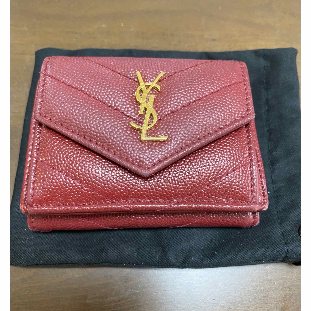 Saint Laurent(サンローラン)のサンローラン 3つ折り財布 レディースのファッション小物(財布)の商品写真