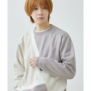 ジュンレッド(JUNRED)の【キナリ（16）】j.n.r.d / スウェード切替フェイクレイヤードプルパーカー(その他)