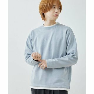 ジュンレッド(JUNRED)の【サックス（48）】j.n.r.d / スウェードワンポイントレイヤードプルオーバー(その他)