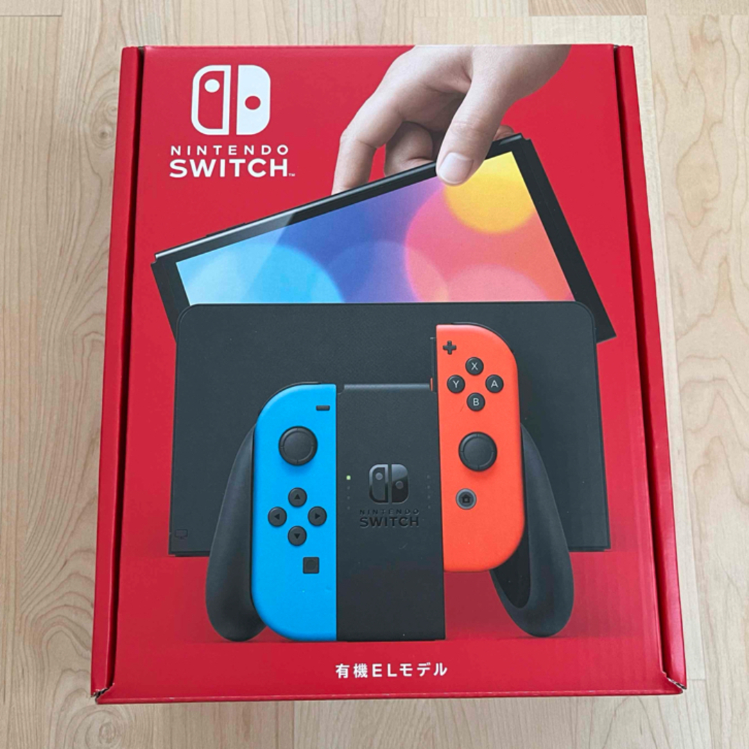 Nintendo Switch(ニンテンドースイッチ)のNintendo Switch 本体 有機ELモデル  エンタメ/ホビーのゲームソフト/ゲーム機本体(家庭用ゲーム機本体)の商品写真