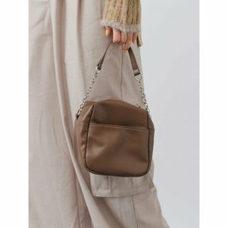 パルグループアウトレット(PAL GROUP OUTLET)の【ブラウン】【Kastane】キューブBAG(ショルダーバッグ)